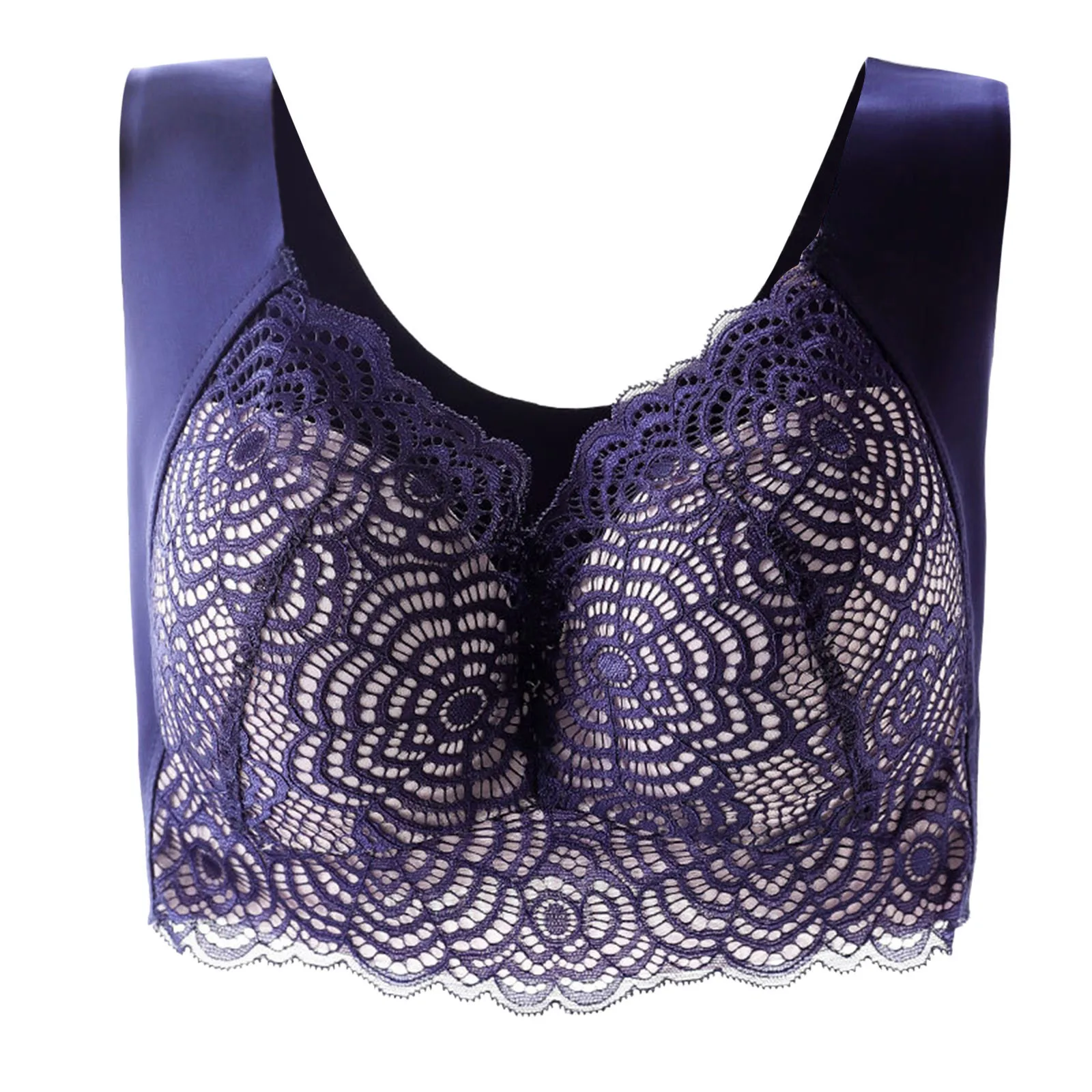 Trim Bra Plus Extra-Elastic Size Lace Unadjustable Women's Sports Breathable Intimates Lace Brief Sets
Trim Bra Plus Extra-Elastic Size Lace Unadjustable Women's Sports Breathable Intimates Lace Brief Sets