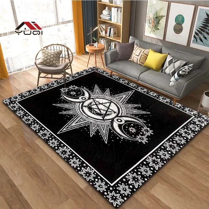 Sunmoon Pattern Living Room Carpet Coffee Table Floor Mat Study Bedroom Bedside Home Decoration Non-slip Floor Mat 15 Sizes
Sunmoon Pattern Living Room Carpet Coffee Table Floor Mat Study Bedroom Bedside Home Decoration Non-slip Floor Mat 15 Sizes