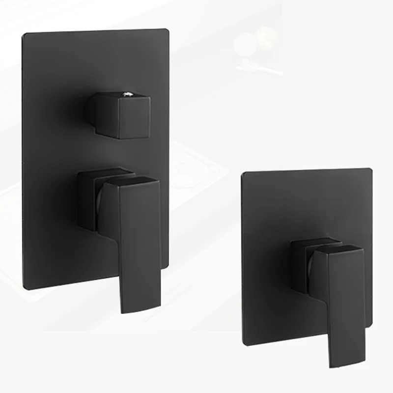 Single Handle Black Or Chrome One Two Three Function Solid Brass Wall Mount Shower Mixer Control Valve Shower Faucet
Single Handle Black Or Chrome One Two Three Function Solid Brass Wall Mount Shower Mixer Control Valve Shower Faucet