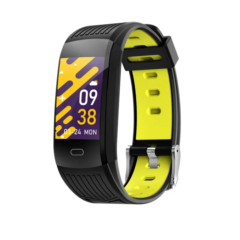 

New Smart Bracelet Custom Wallpaper Heart Rate, Blood Pressure Monitoring, Weather Music Waterproof Sports Bracelet 2024