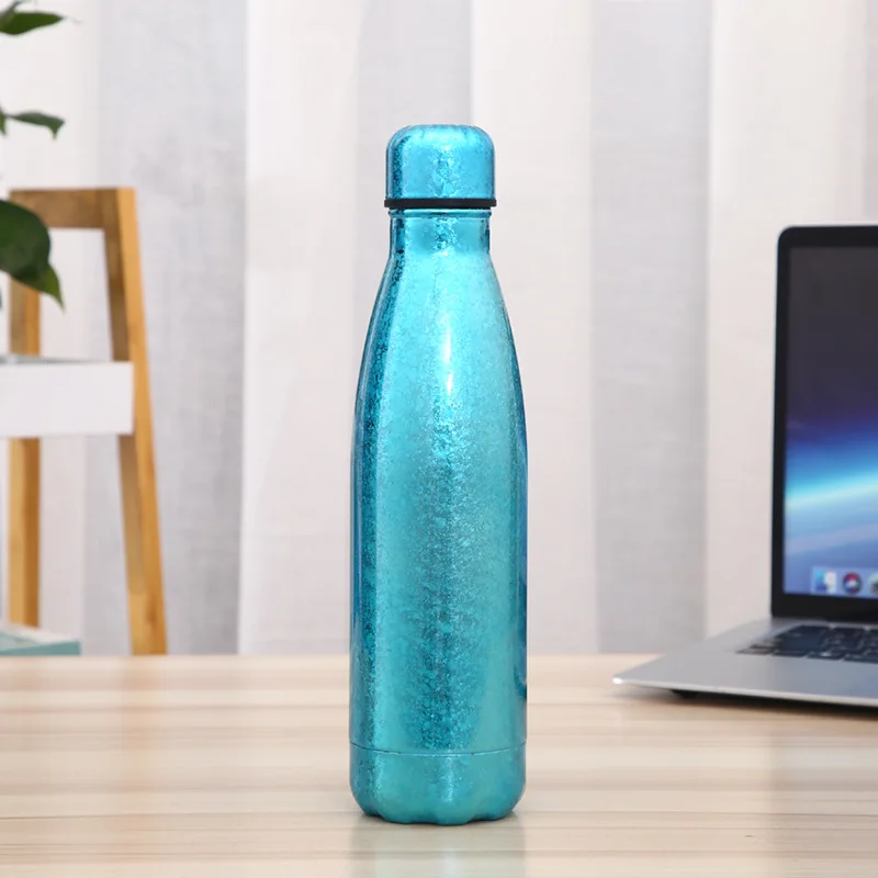500ML Ice Flower Water Bottles 304 Stainless Steel Coke Bottle Insulation Water Cup Vacuum Outdoor Double Layer Sports Water Cup 
500ML Ice Flower Water Bottles 304 Stainless Steel Coke Bottle Insulation Water Cup Vacuum Outdoor Double Layer Sports Water Cup