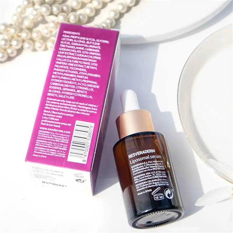 Spain Resveratrol Essence 30ml Multi-Antioxidant Brightening and Moisturizing ,DNA repair ,skin care
Spain Resveratrol Essence 30ml Multi-Antioxidant Brightening and Moisturizing ,DNA repair ,skin care