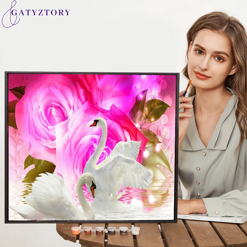 GATYZTORY 40x5 0 см Рисование по номерам фотокартина на холсте Рисование лебедей животные Рисование по номерам домашний декор поделки для взрослы...
GATYZTORY 40x5 0 см Рисование по номерам фотокартина на холсте Рисование лебедей животные Рисование по номерам домашний декор поделки для взрослы...
