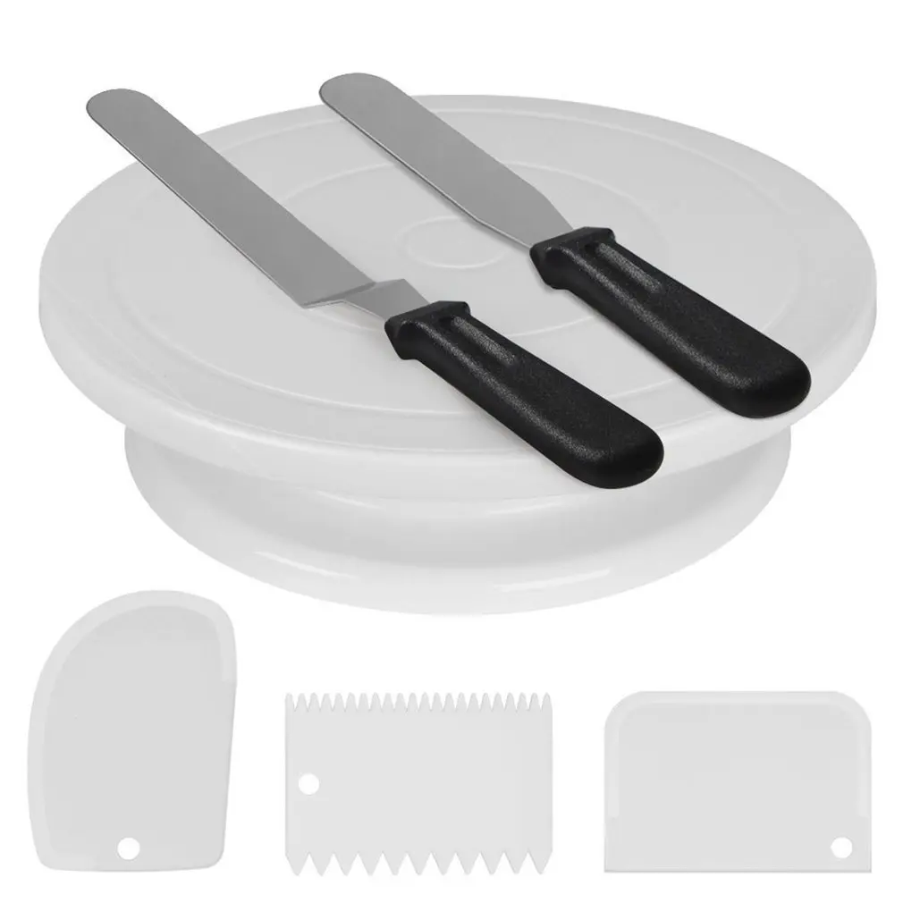 6 Pcs/set Pastry Turntable Kit Cake Decorating Supplies Baking Tools Accessories Rotating Stand Mounting Turntable Set
6 Pcs/set Pastry Turntable Kit Cake Decorating Supplies Baking Tools Accessories Rotating Stand Mounting Turntable Set