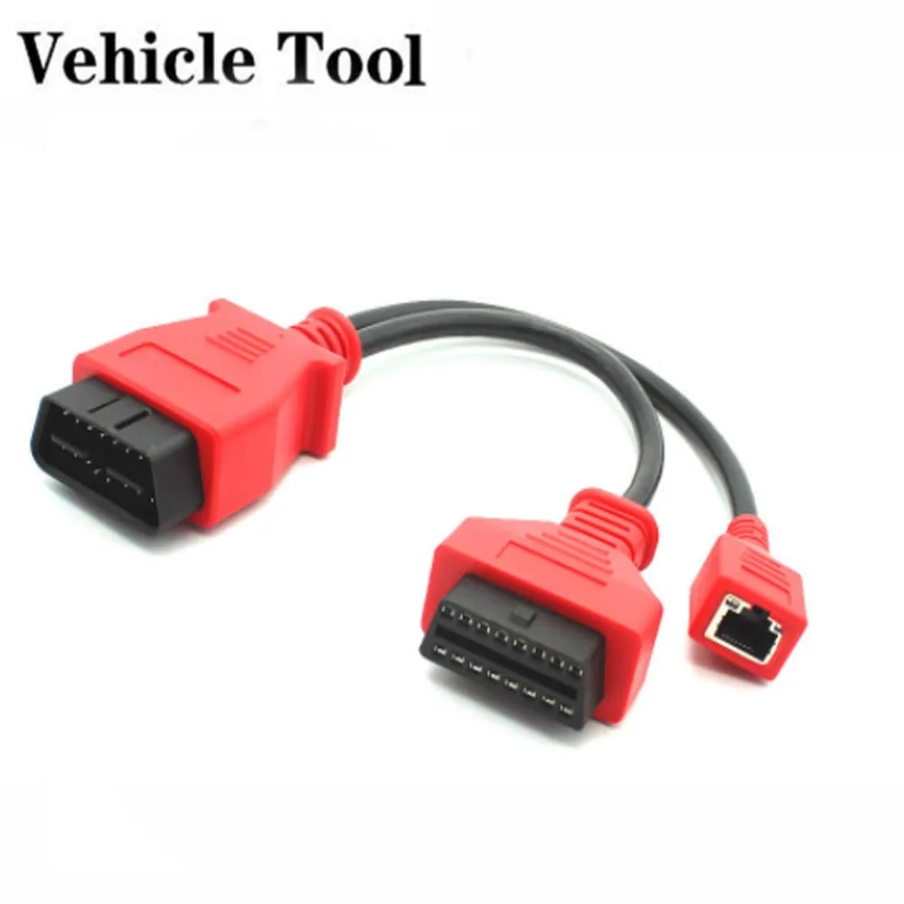 Work for Autel Maxisys MS908 PRO Ethernet Cable for BMW F Series Diagnostic Tool Car Cable Auto 16pin autel Programming Cable
Work for Autel Maxisys MS908 PRO Ethernet Cable for BMW F Series Diagnostic Tool Car Cable Auto 16pin autel Programming Cable