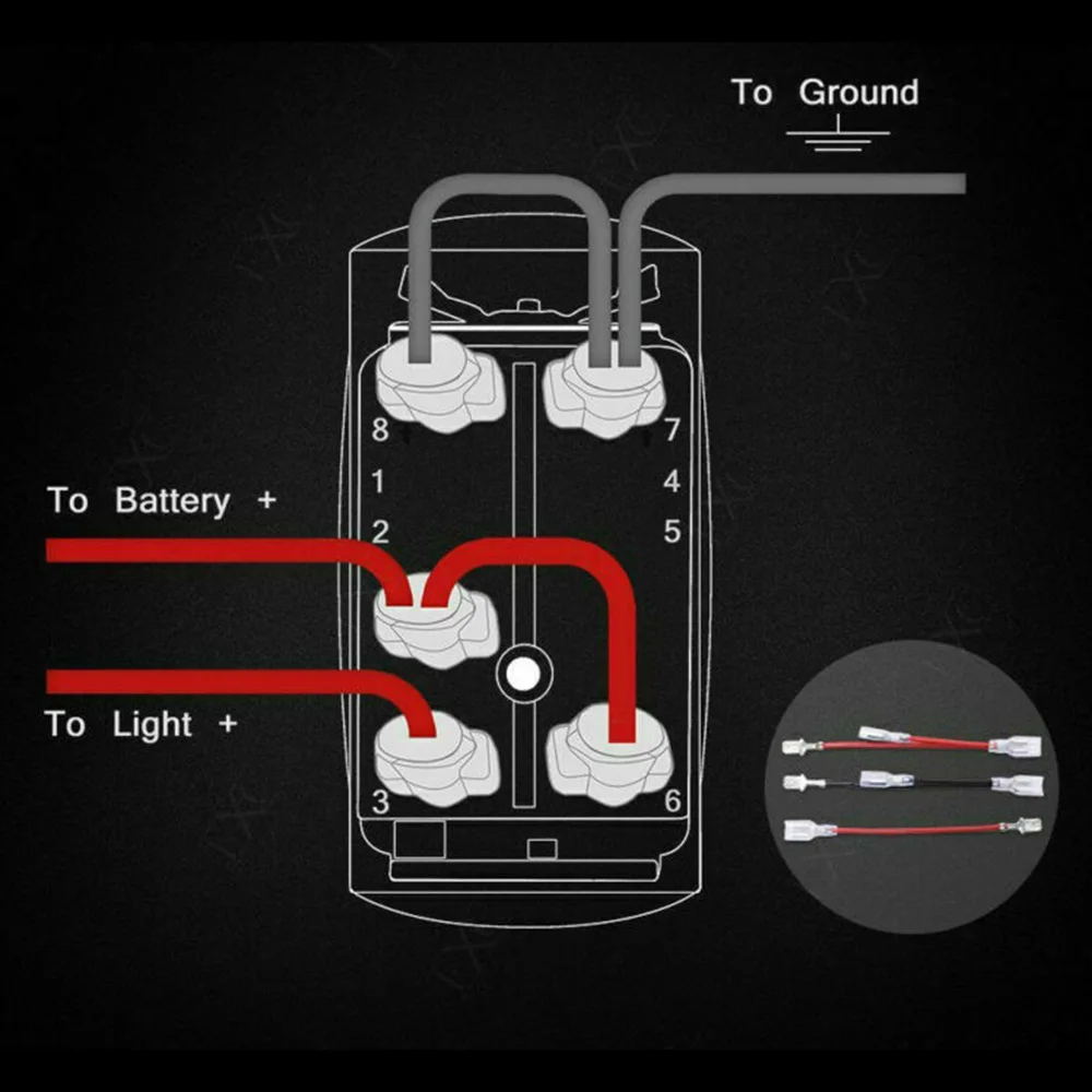 Universal 12V-24V 20A Red Waterproof LED HORN Momentary Toggle Rocker Switch Car SUV ATV UTV Boat Truck Standard 5 Pins Switch
Universal 12V-24V 20A Red Waterproof LED HORN Momentary Toggle Rocker Switch Car SUV ATV UTV Boat Truck Standard 5 Pins Switch