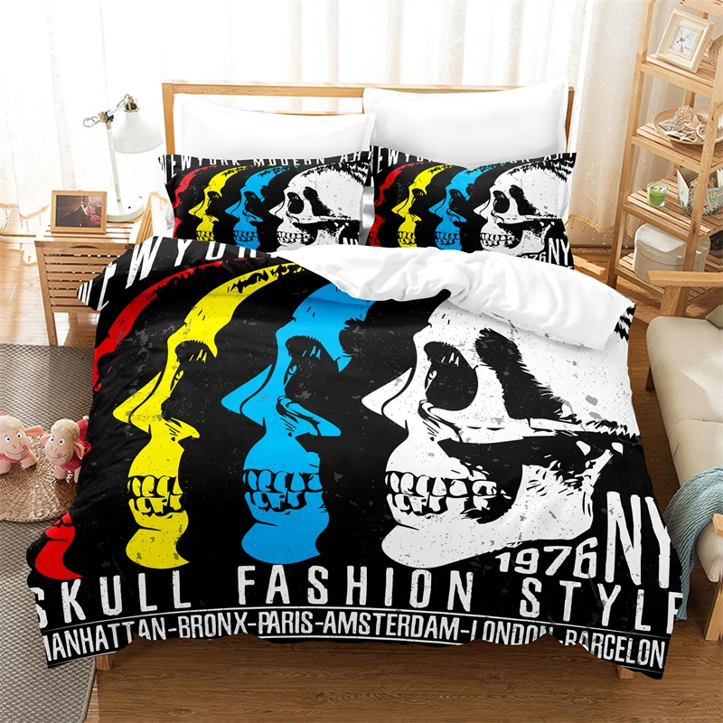 Human Skeleton Bedding Set Duvet Cover Set 3d Bedding Digital Printing Bed Linen Queen Size Bedding Set Fashion Design
Human Skeleton Bedding Set Duvet Cover Set 3d Bedding Digital Printing Bed Linen Queen Size Bedding Set Fashion Design