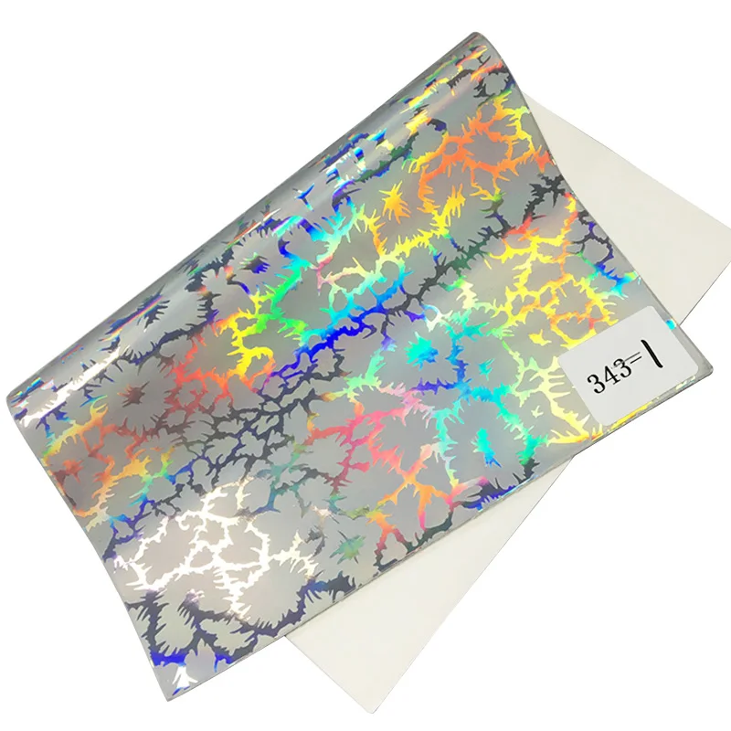 XHT Holographic Pattern Embossed PU Metallic Laser Faux Leather Fabric Sheet for Making Shoe/Bag/Handbag/Decoration/Craft
XHT Holographic Pattern Embossed PU Metallic Laser Faux Leather Fabric Sheet for Making Shoe/Bag/Handbag/Decoration/Craft