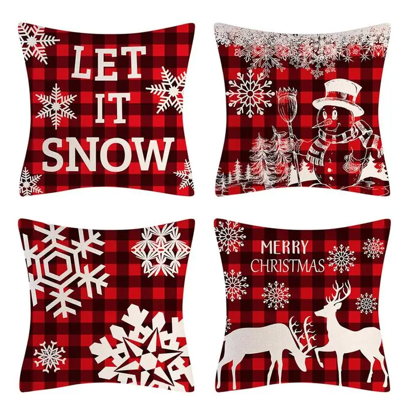 4 шт./набор, рождественские наволочки, 45 х45 см
4 шт./набор, рождественские наволочки, 45 х45 см