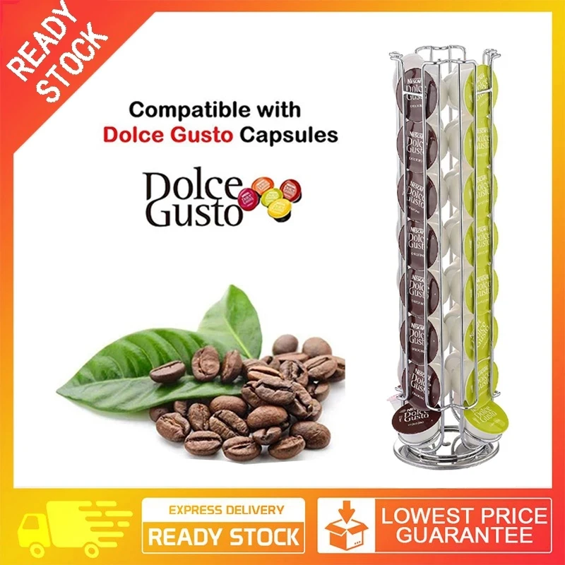 New Rotatable 24Cups Black Dolce Gusto Capsule Holder Metal Dolce Gusto Pods Holder Coffee Capsule Stand Storage Shelves Rack
New Rotatable 24Cups Black Dolce Gusto Capsule Holder Metal Dolce Gusto Pods Holder Coffee Capsule Stand Storage Shelves Rack