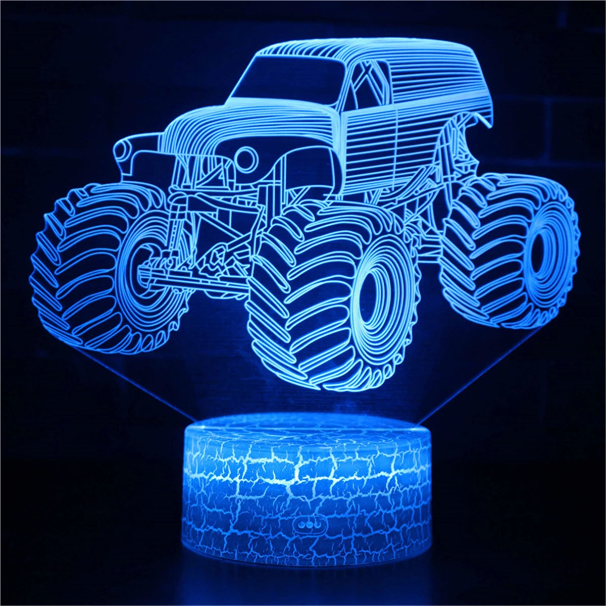 Off-road vehicle Truck Head 3D Lamp Acrylic USB LED NightLights Neon Sign Christmas Decorations for Home Bedroom Birthday Gifts
Off-road vehicle Truck Head 3D Lamp Acrylic USB LED NightLights Neon Sign Christmas Decorations for Home Bedroom Birthday Gifts