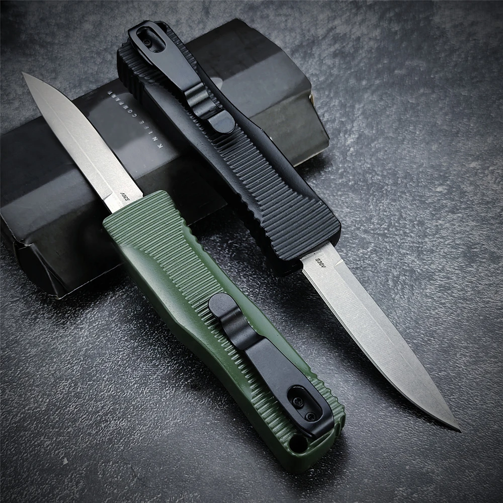 

Outdoor BM 4850 Tactical Folding Knife S30V Blade Zinc Alloy Handle Combat Survival Knives Pocket EDC Tool Defense Hunting Knife