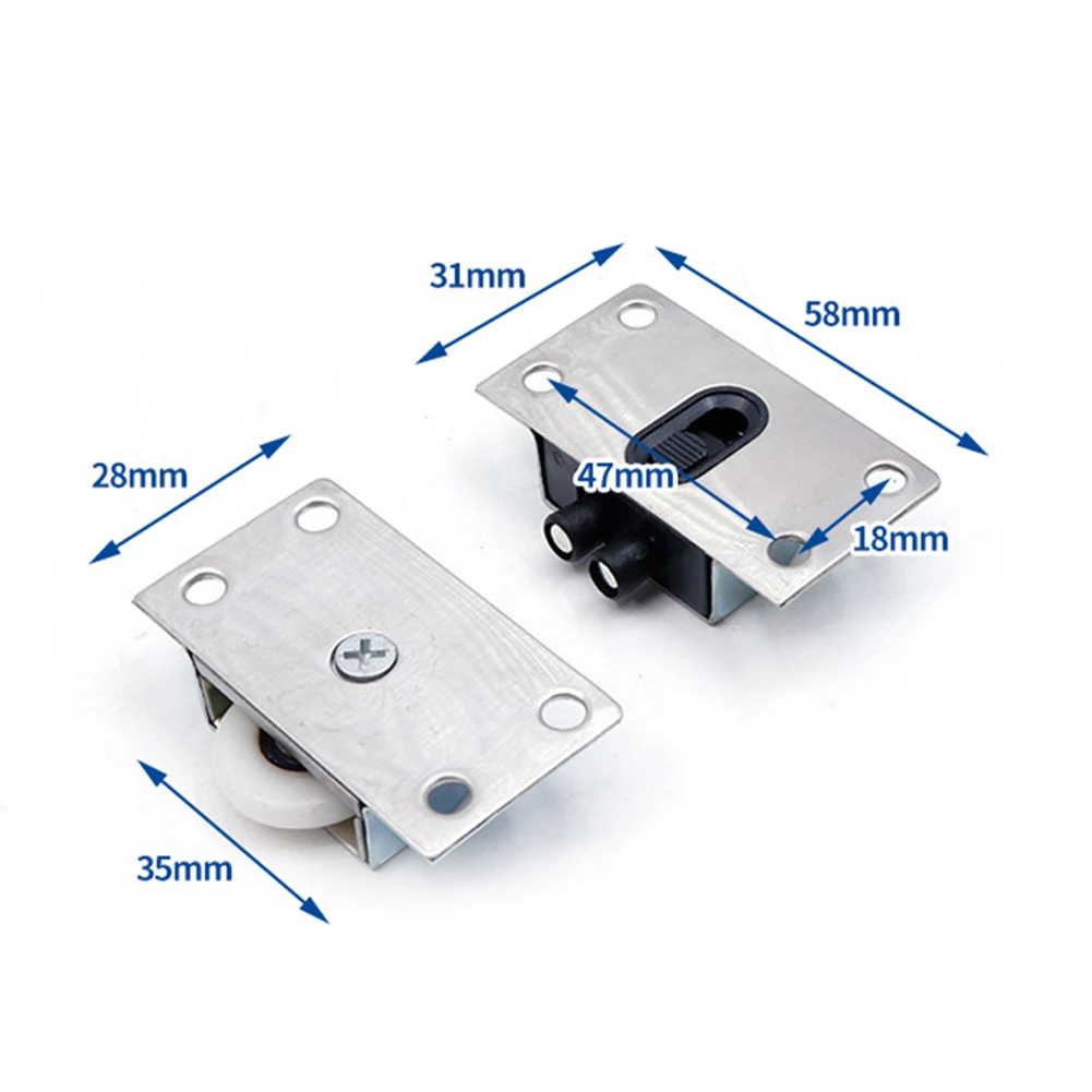 Sliding Wheel Door Rollers For Bedroom Hanging Door 1 Set High Quality Home Partner Parts Stainless Steel Brand New
Sliding Wheel Door Rollers For Bedroom Hanging Door 1 Set High Quality Home Partner Parts Stainless Steel Brand New