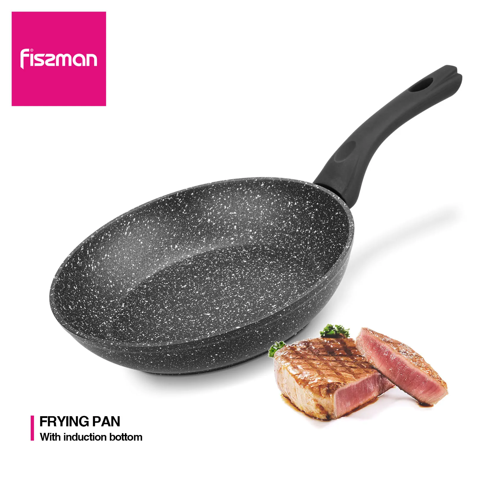 FISSMAN Deep Frying Steak Pan Wok for Kitchen Durable Non-stick Marble Coating Cookware Fit Gas Induction Cooker -FIORE Series
FISSMAN Deep Frying Steak Pan Wok for Kitchen Durable Non-stick Marble Coating Cookware Fit Gas Induction Cooker -FIORE Series