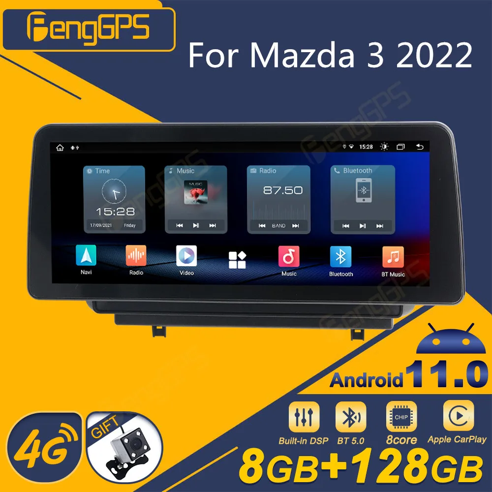For Mazda 3 2022 Android Car Radio 2Din Stereo Receiver Autoradio Multimedia Player GPS Navi Head Unit Screen
For Mazda 3 2022 Android Car Radio 2Din Stereo Receiver Autoradio Multimedia Player GPS Navi Head Unit Screen
