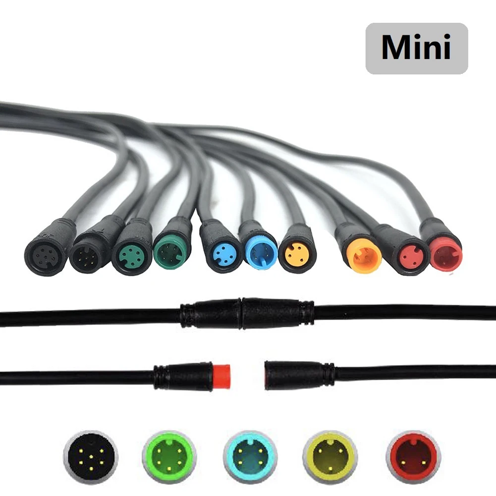 Electric Bicycle Mini Basic Connector 2 3 4 5 6Pin Cable Waterproof Connector For Ebike Display Signal Cable Modified Accessory
Electric Bicycle Mini Basic Connector 2 3 4 5 6Pin Cable Waterproof Connector For Ebike Display Signal Cable Modified Accessory