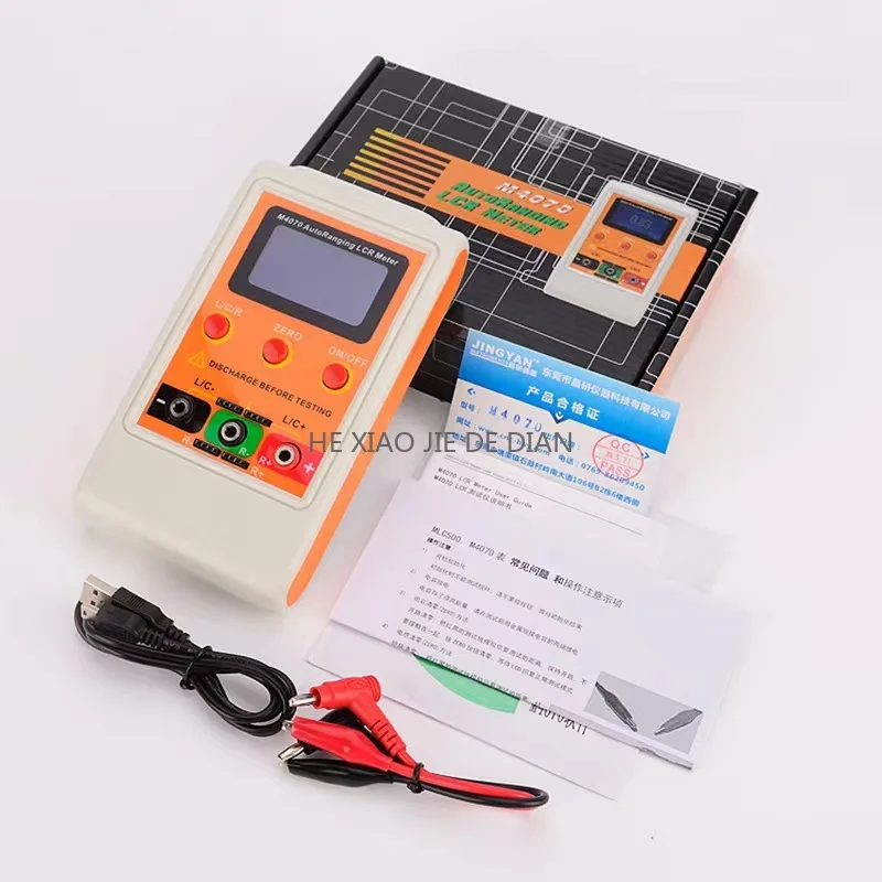 XMSJM4070 LCR Bridge Tester Capacitance and Inductance Meter Automatic Range Design0.00pF-100.00mF100.00mF10.00M ΩUSB PC Program 
XMSJM4070 LCR Bridge Tester Capacitance and Inductance Meter Automatic Range Design0.00pF-100.00mF100.00mF10.00M ΩUSB PC Program
