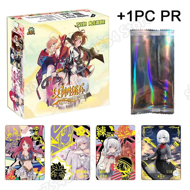 2022 New anime goddess story hobby collectible cards child kids birthday gift family board game dining table toys one piece
2022 New anime goddess story hobby collectible cards child kids birthday gift family board game dining table toys one piece
