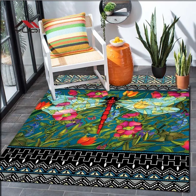 Animal Dragonfly Pattern Rug for Bedroom Living Room Carpet for Kitchen Floor Mats Home Decor Non-Slip Floor Pad Rug 15 Sizes
Animal Dragonfly Pattern Rug for Bedroom Living Room Carpet for Kitchen Floor Mats Home Decor Non-Slip Floor Pad Rug 15 Sizes