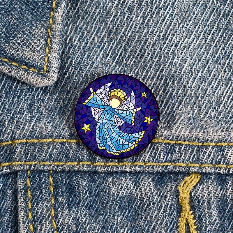 Crystal Angel Printed Pin Custom Brooches Shirt Lapel teacher tote Bag backpacks Badge Cartoon gift brooches pins for women
Crystal Angel Printed Pin Custom Brooches Shirt Lapel teacher tote Bag backpacks Badge Cartoon gift brooches pins for women