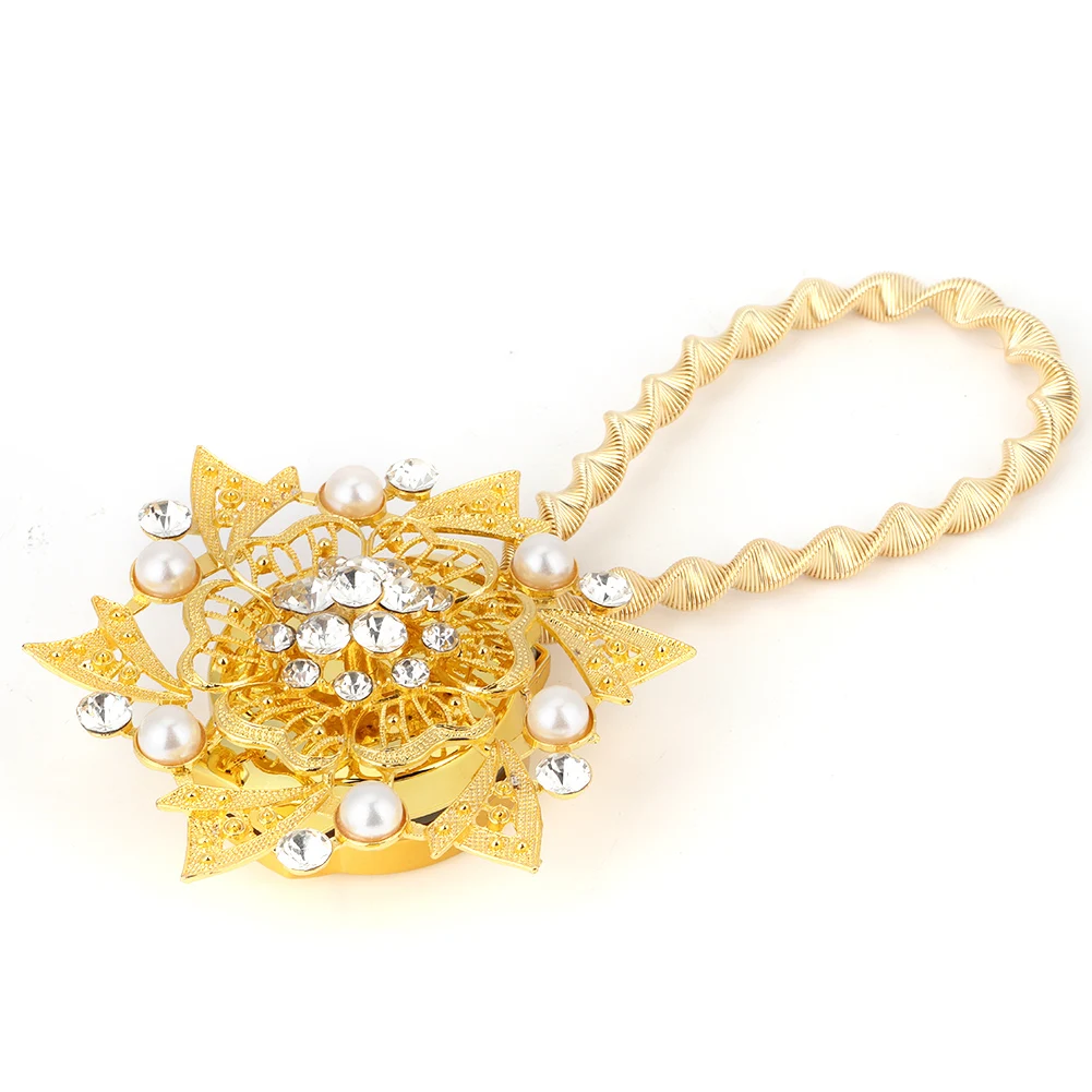 Beautiful Spring Magnetic Curtain Tiebacks Rhinestone Curtain Buckle Clips Window DecorationGold
Beautiful Spring Magnetic Curtain Tiebacks Rhinestone Curtain Buckle Clips Window DecorationGold