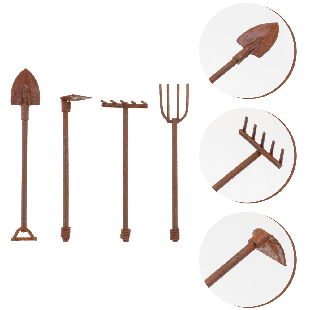 Tools Gardening House Garden Landscape Miniature Farming Dollhousedolls Micro Metal Furniture Ornaments Accessories
Tools Gardening House Garden Landscape Miniature Farming Dollhousedolls Micro Metal Furniture Ornaments Accessories