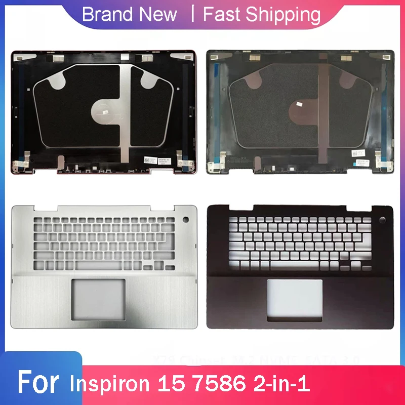 New Laptop LCD For Dell Inspiron 15 7586 2-in-1 0MCCPR 009H6P Series Back Top Cover Palmrest Upper Case Silver Grey A C Shell
New Laptop LCD For Dell Inspiron 15 7586 2-in-1 0MCCPR 009H6P Series Back Top Cover Palmrest Upper Case Silver Grey A C Shell