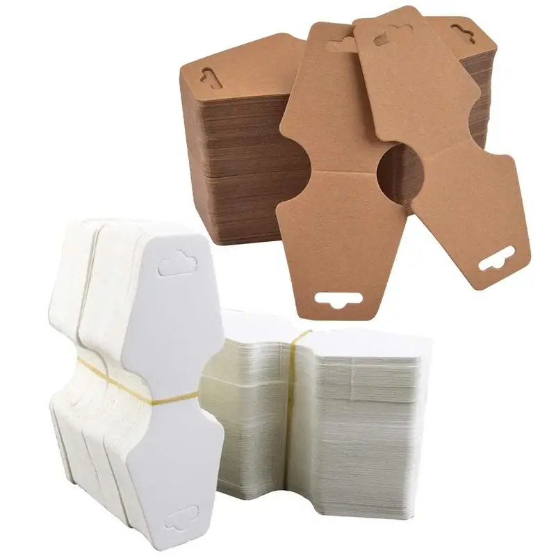 100 PCS Price Hang Tags Foldable Blank Kraft Paper Card Necklace Bracelet Headband Hairband Display Jewelry Hanging Card 
100 PCS Price Hang Tags Foldable Blank Kraft Paper Card Necklace Bracelet Headband Hairband Display Jewelry Hanging Card