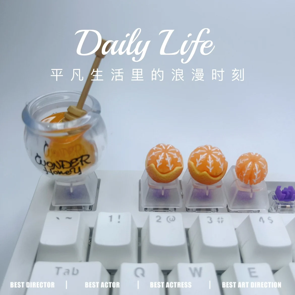 Fruit Honeypot Transparent Key Cap Creative Personality Three-Dimensional DIY Customized Mechanical Keyboard R4 Esc Key Cap
Fruit Honeypot Transparent Key Cap Creative Personality Three-Dimensional DIY Customized Mechanical Keyboard R4 Esc Key Cap