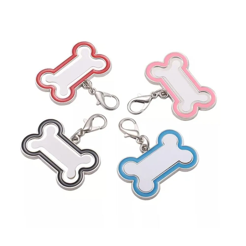 1pcs Sublimation Blank Pet ID Tag Keychain Cat Dog Puppy Name Collar Tags Identity Card Bone Shape Pendant for Heat Transfer
1pcs Sublimation Blank Pet ID Tag Keychain Cat Dog Puppy Name Collar Tags Identity Card Bone Shape Pendant for Heat Transfer