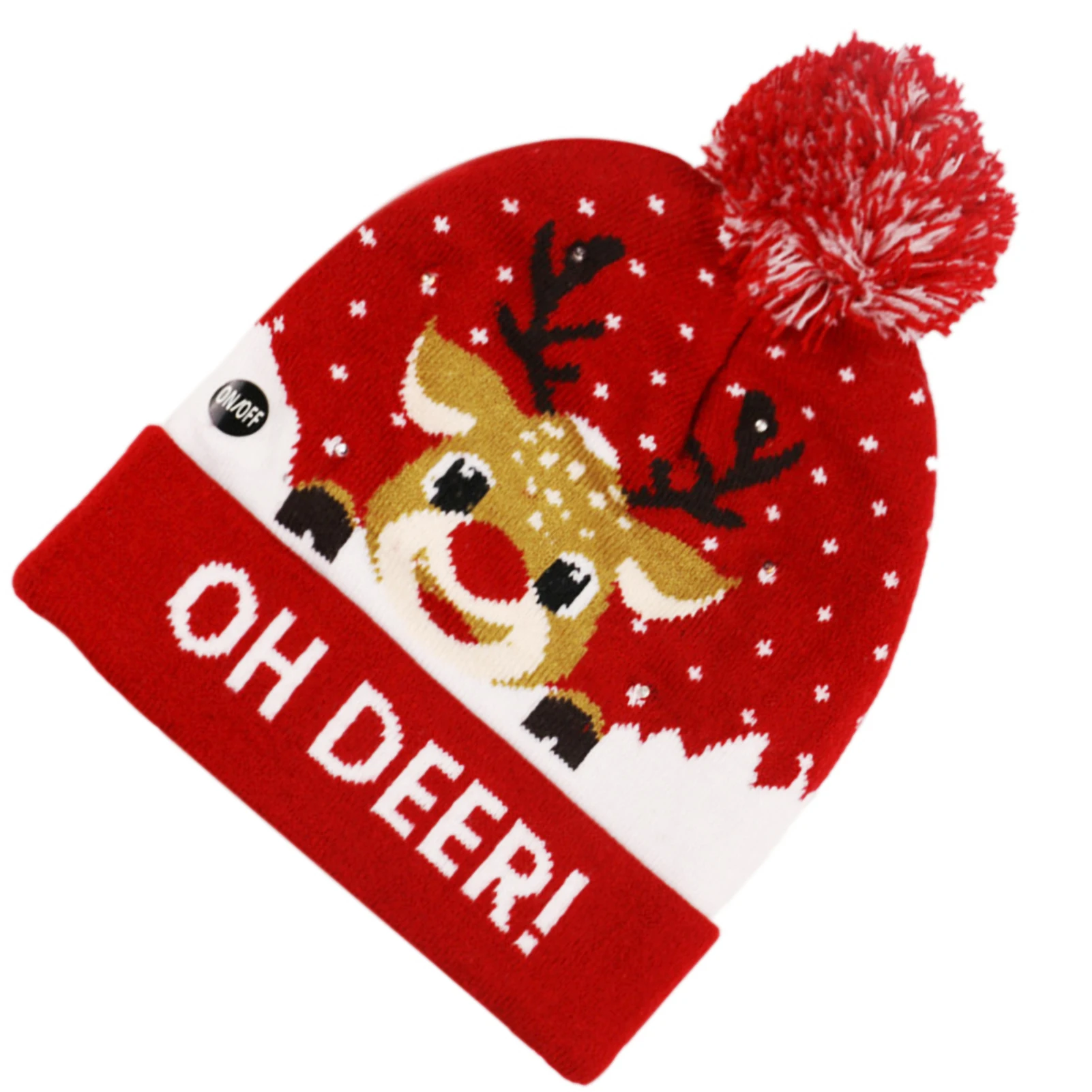 Christmas Knitted Cap Cute and Stylish Design Winter Hats for Birthday Christmas Thanksgiving
Christmas Knitted Cap Cute and Stylish Design Winter Hats for Birthday Christmas Thanksgiving