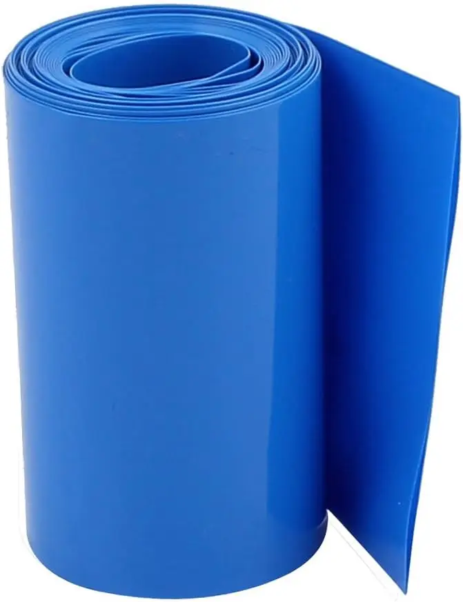 Keszoox 95mm Flat Width 2.1M Length PVC Heat Shrink Tube Blue for 18650 Battery Pack
Keszoox 95mm Flat Width 2.1M Length PVC Heat Shrink Tube Blue for 18650 Battery Pack
