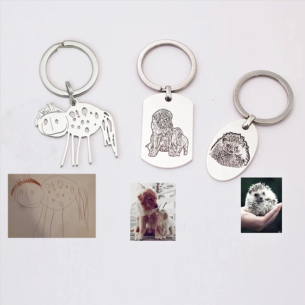 Детский брелок для ключей с индивидуальным рисунком
Детский брелок для ключей с индивидуальным рисунком