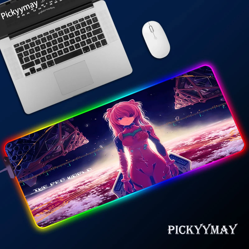 RGB Mouse Pad Evangelion Computer Laptop Anime Keyboard Mouse Mat Large EVA Mousepad Keyboard Gamers Decoracion CS GO Desk Mat
RGB Mouse Pad Evangelion Computer Laptop Anime Keyboard Mouse Mat Large EVA Mousepad Keyboard Gamers Decoracion CS GO Desk Mat