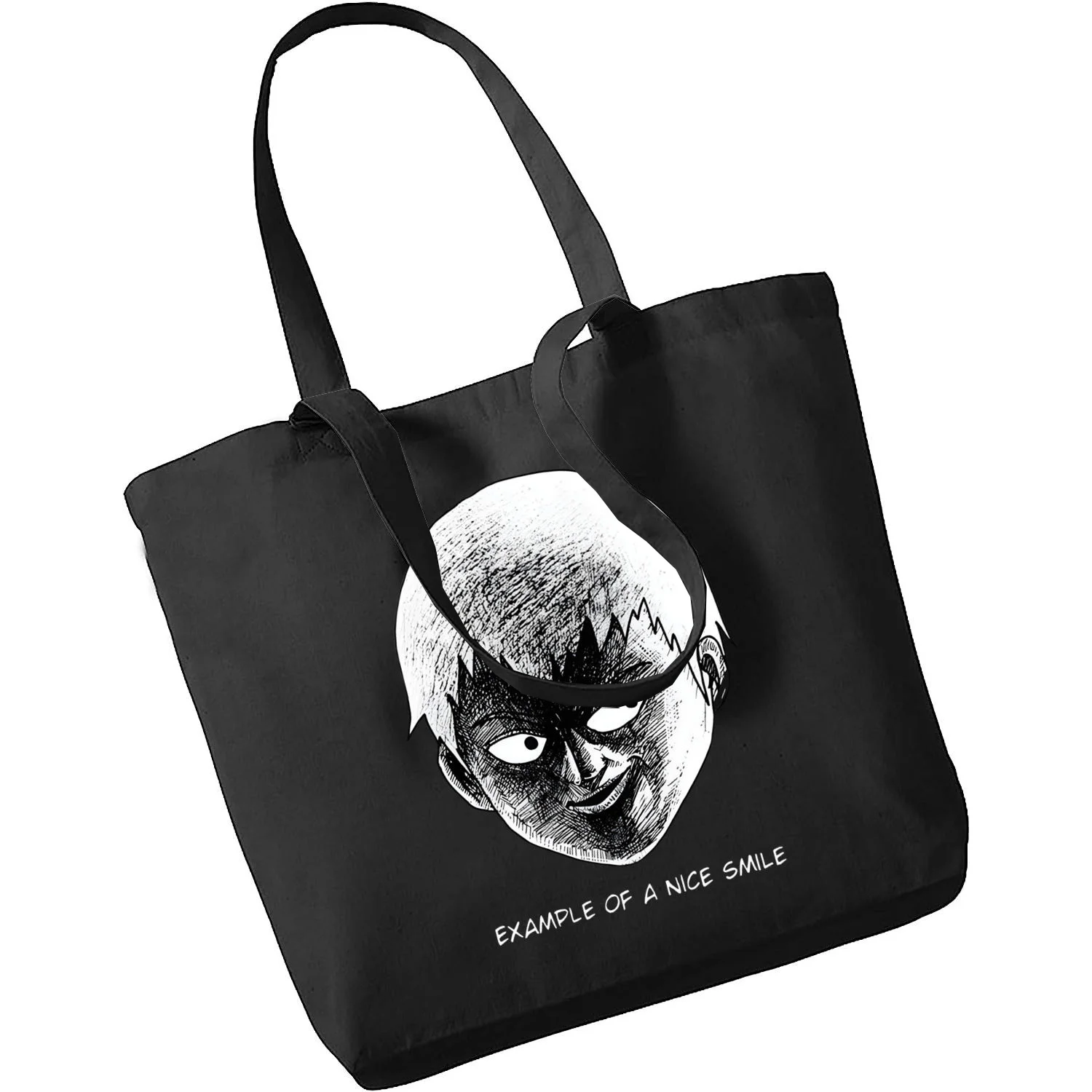 Canvas Women College Handbags Mob Psycho 100 Shigeo Kageyama One Anime Manga Tote Bag Black Large Casual Fashion Shoulder Bags
Canvas Women College Handbags Mob Psycho 100 Shigeo Kageyama One Anime Manga Tote Bag Black Large Casual Fashion Shoulder Bags