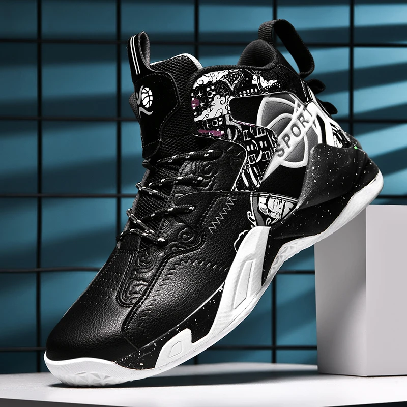 Men's Basketball Shoes Conforthable Cushioning Non-slip Sports Shoes Male Outdoor Athletic Trainers Sneakers Zapatillas Hombre
Men's Basketball Shoes Conforthable Cushioning Non-slip Sports Shoes Male Outdoor Athletic Trainers Sneakers Zapatillas Hombre