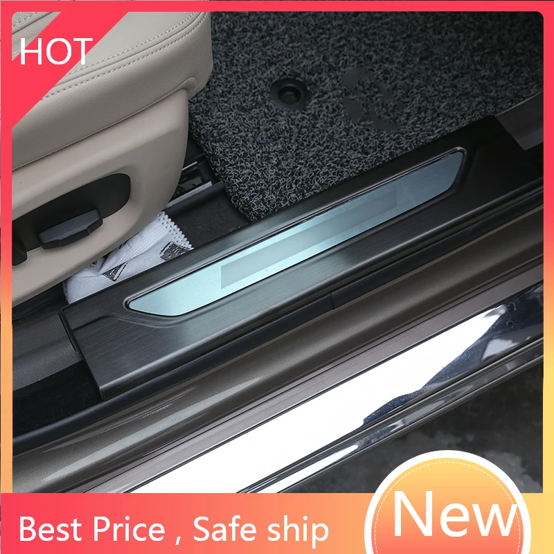 4 Pcs For Jaguar XF 2016 2017 304 Stainless Steel Car Door Sill Plate Protector Cover Plate Trim Sticker Car Accessory
4 Pcs For Jaguar XF 2016 2017 304 Stainless Steel Car Door Sill Plate Protector Cover Plate Trim Sticker Car Accessory