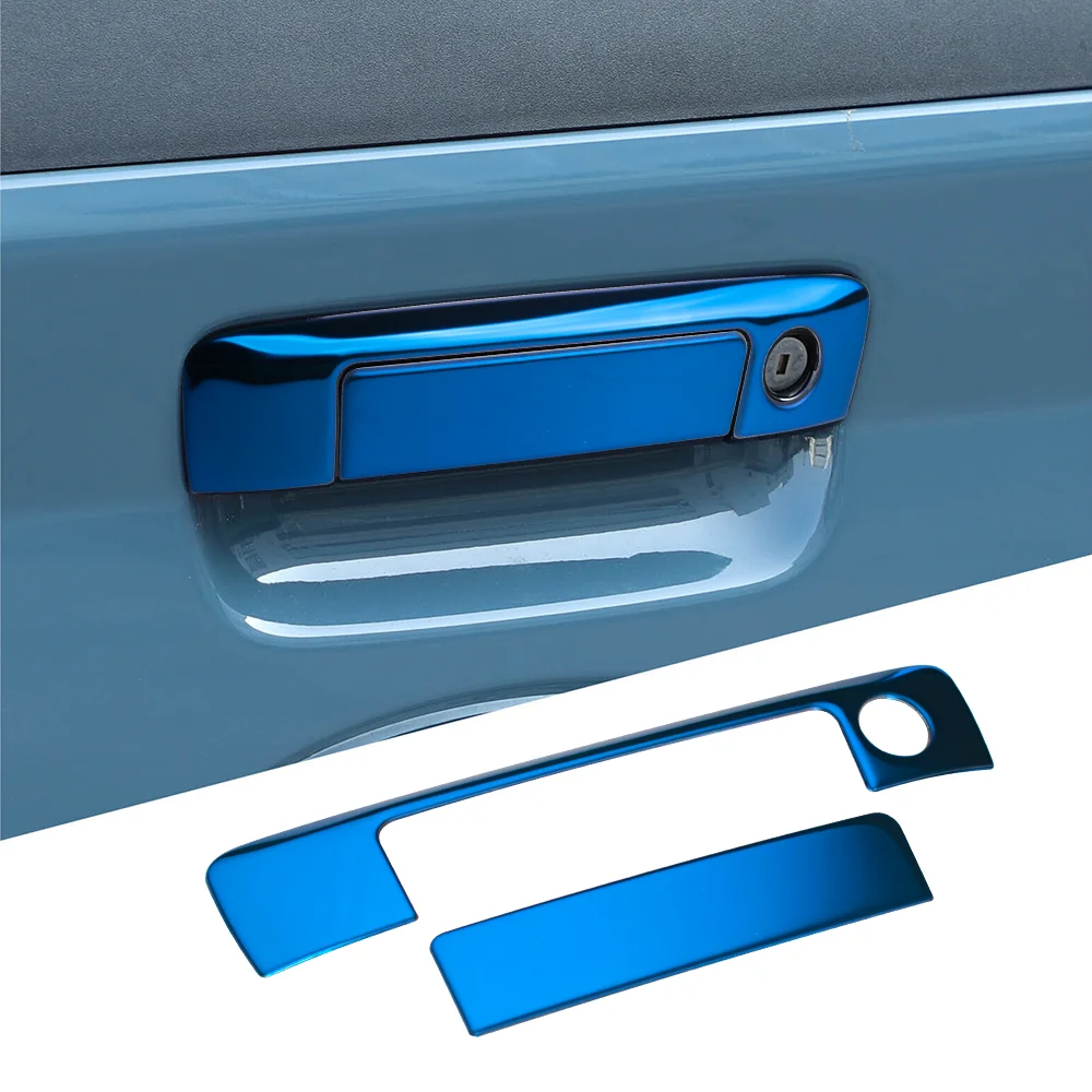 Car Accessories Tailgate Handle For FORD MAVERICK Chrome Plated Decoration BLUE 2022-2023 
Car Accessories Tailgate Handle For FORD MAVERICK Chrome Plated Decoration BLUE 2022-2023