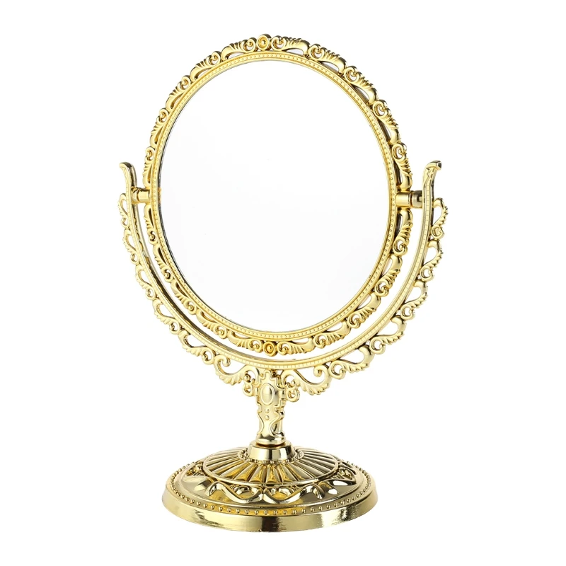 TSHOU538 Sides Makeup Mirror Stand Table Cosmetic Mirror Plastic Dresser Mirrors Tools
TSHOU538 Sides Makeup Mirror Stand Table Cosmetic Mirror Plastic Dresser Mirrors Tools