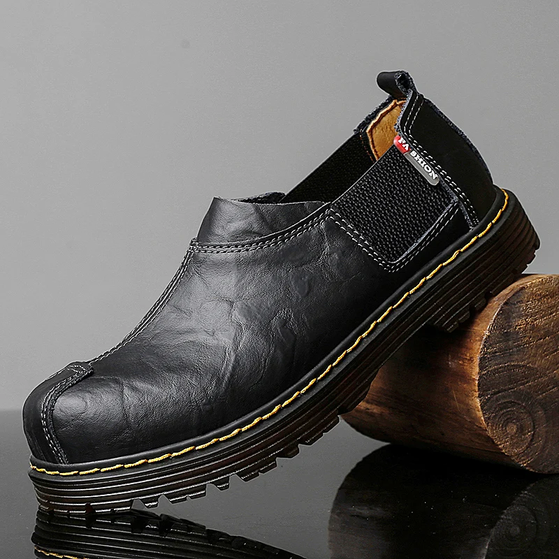 Fashion Comfortable Men Genuine Leather Shoes Luxury Mens Tooling Casual Shoes Male Loafers Man Shoes S13700-S13706 C1
Fashion Comfortable Men Genuine Leather Shoes Luxury Mens Tooling Casual Shoes Male Loafers Man Shoes S13700-S13706 C1