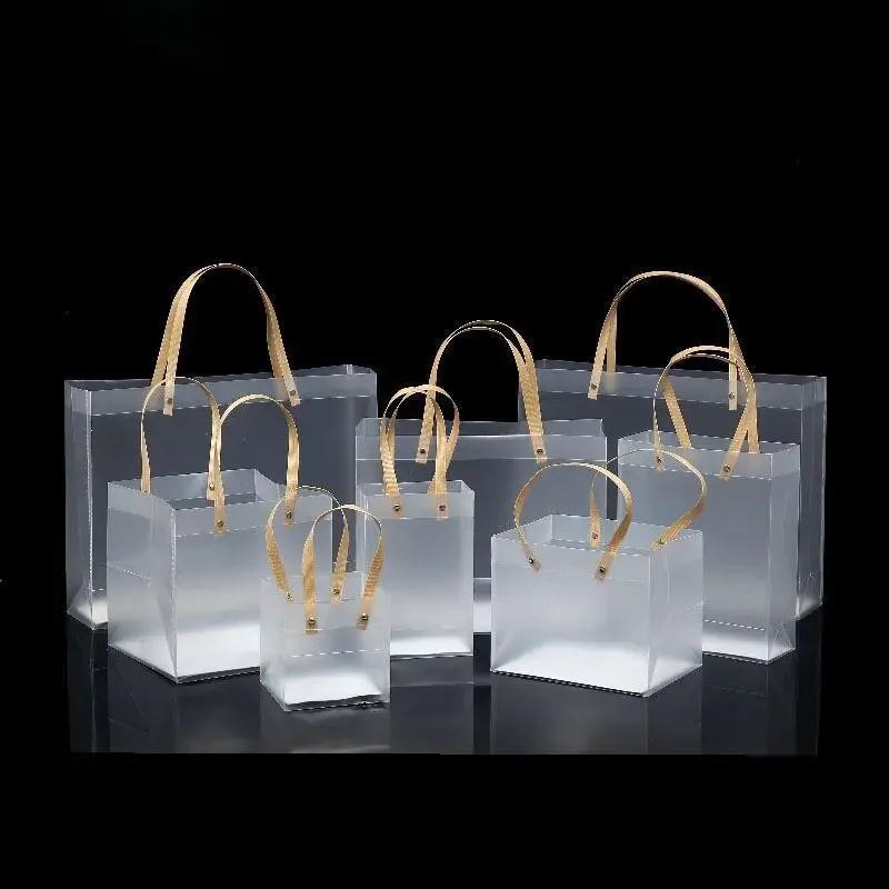 5pcs Transparent Tote Bag Durable Gift Graduation Season Easy To Carry Fashion Simple Multi-specification Selection Waterproof
5pcs Transparent Tote Bag Durable Gift Graduation Season Easy To Carry Fashion Simple Multi-specification Selection Waterproof
