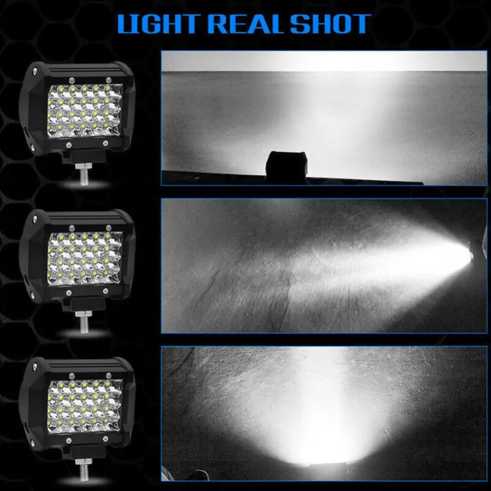Universal Spotlight Superbright Work Light Durable 4 Inch 4 Row 200w Automotive Led Work Light Car Accessories Long Bar Light
Universal Spotlight Superbright Work Light Durable 4 Inch 4 Row 200w Automotive Led Work Light Car Accessories Long Bar Light