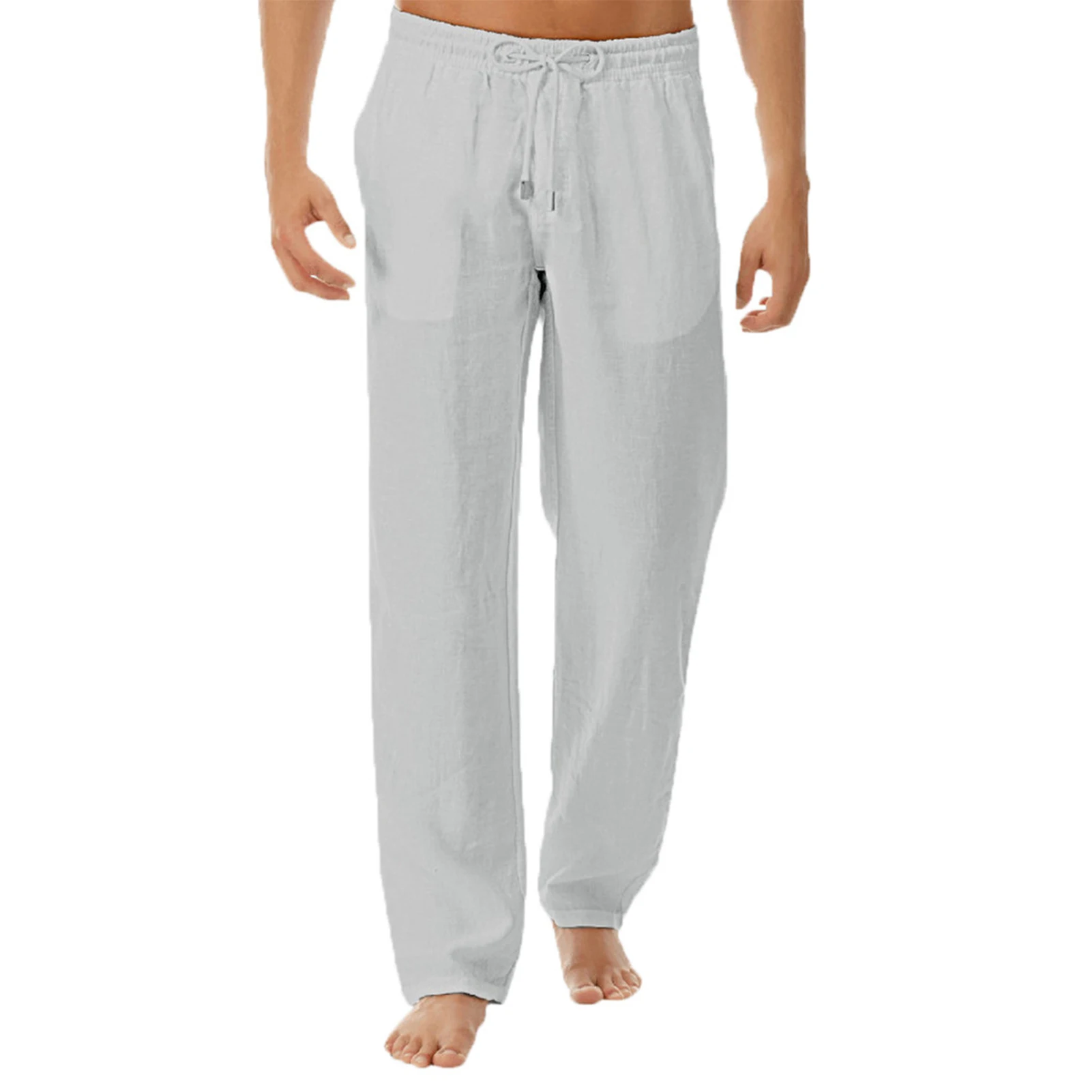 Cotton Linen Pants Long Trousers With Pockets Lightweight Unisex Clothing Men Pants Casual Drawstring Beach Yoga Loose Streetwea
Cotton Linen Pants Long Trousers With Pockets Lightweight Unisex Clothing Men Pants Casual Drawstring Beach Yoga Loose Streetwea