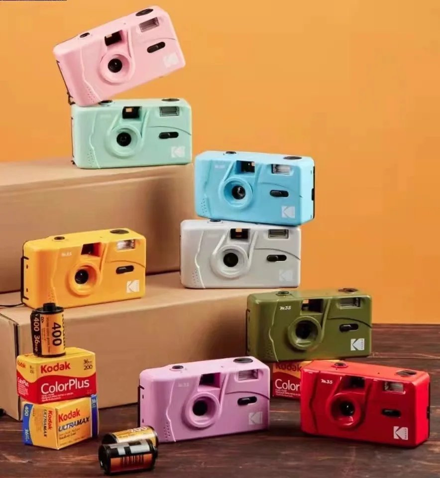 Suitable For Kodak Film Camera 35MM Film Camera Non-Disposable Manual Film Machine With Flash Function Repeatability
Suitable For Kodak Film Camera 35MM Film Camera Non-Disposable Manual Film Machine With Flash Function Repeatability