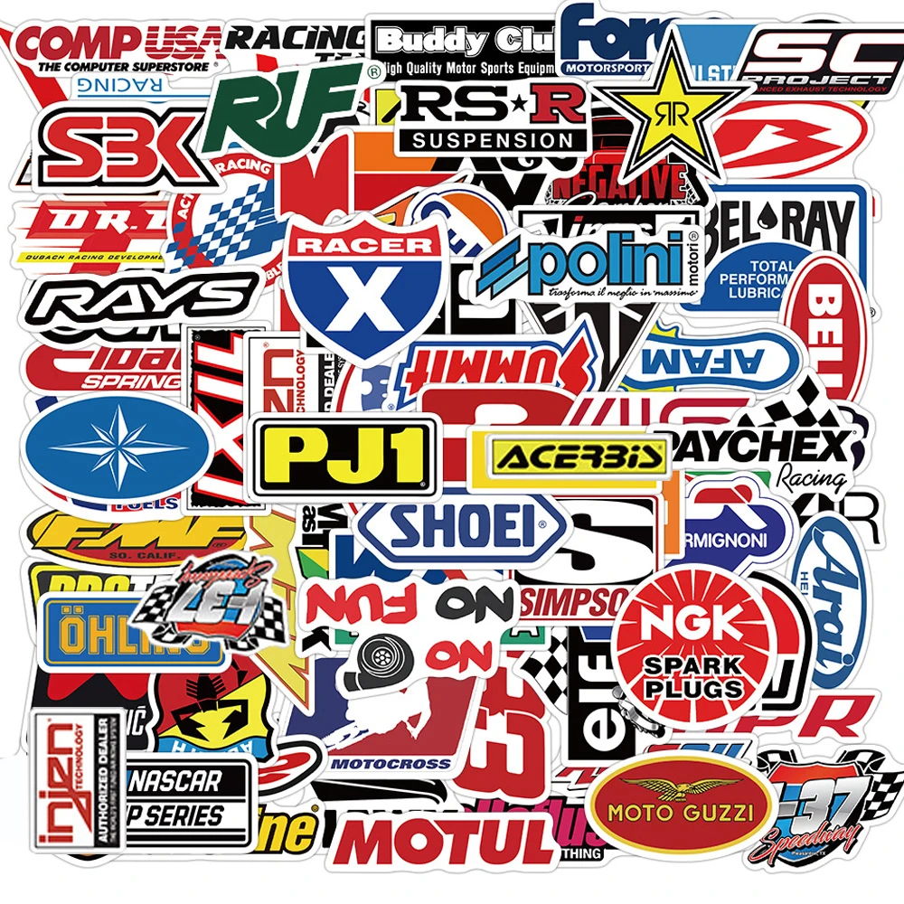 50/66/100PCS JDM Racing Car Motorcycle Modification Stickers Car Bicycle Helmet Motor Laptop Cool Graffiti Sticker Decal Kid Toy
50/66/100PCS JDM Racing Car Motorcycle Modification Stickers Car Bicycle Helmet Motor Laptop Cool Graffiti Sticker Decal Kid Toy