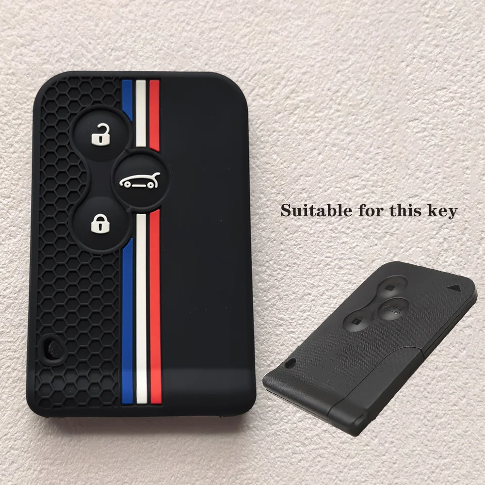 Новый 3-кнопочный автомобильный силиконовый чехол для ключей для Renault Megane II Grand Scenic 2006 2007 2008, умные аксессуары для дистанционного управления без ключа
Новый 3-кнопочный автомобильный силиконовый чехол для ключей для Renault Megane II Grand Scenic 2006 2007 2008, умные аксессуары для дистанционного управления без ключа