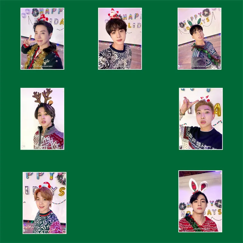 1Pcs Kpop Wholesale Bangtan Boys Poster Stickers New 2021 Butter Holiday Remix HD Photo Art Picture Room Home Decor Wall Sticker 
1Pcs Kpop Wholesale Bangtan Boys Poster Stickers New 2021 Butter Holiday Remix HD Photo Art Picture Room Home Decor Wall Sticker