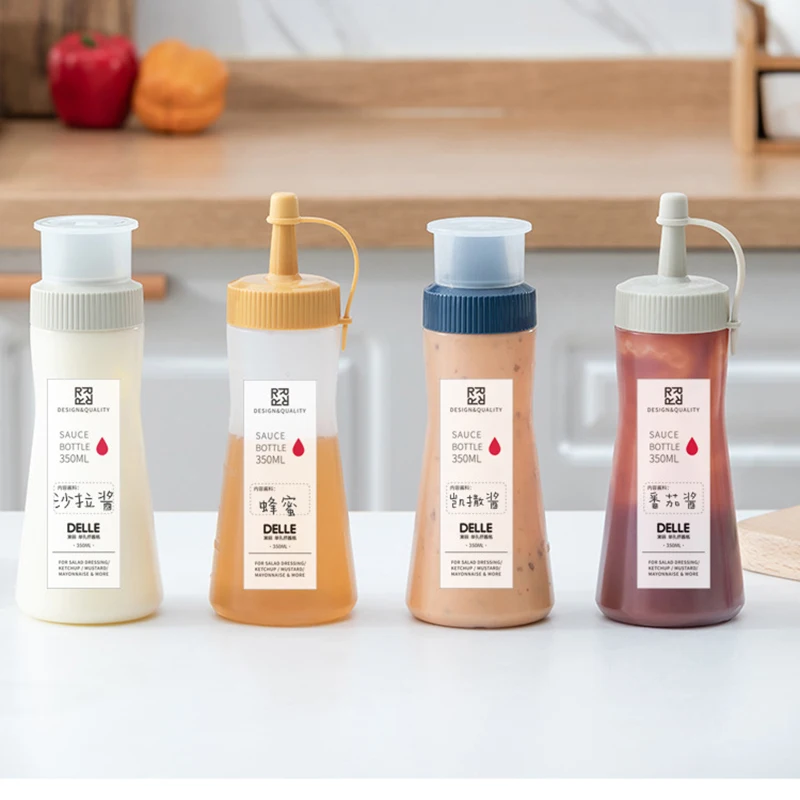 350ml Squeeze Condiment Bottle Jam Tomato Chocolate Salad Dressing Squeeze Bottle Tip With Nozzles Plastic Kitchen Gadget
350ml Squeeze Condiment Bottle Jam Tomato Chocolate Salad Dressing Squeeze Bottle Tip With Nozzles Plastic Kitchen Gadget