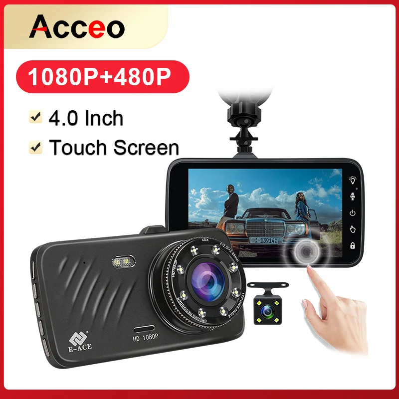 Автомобильный видеорегистратор Acceo B23, 4,0 дюйма, IPS, сенсорный экран, видеорегистратор с двумя объективами, автомобильная камера, поддержка к...
Автомобильный видеорегистратор Acceo B23, 4,0 дюйма, IPS, сенсорный экран, видеорегистратор с двумя объективами, автомобильная камера, поддержка к...