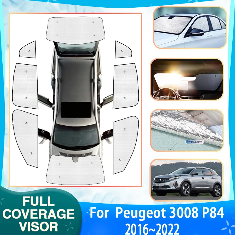 Auto Full Coverage Sunshades For Peugeot 3008 Accessories 2022 ~ 2016 P84 Car Sunscreen Window Sunshade Cover Car Accessories
Auto Full Coverage Sunshades For Peugeot 3008 Accessories 2022 ~ 2016 P84 Car Sunscreen Window Sunshade Cover Car Accessories